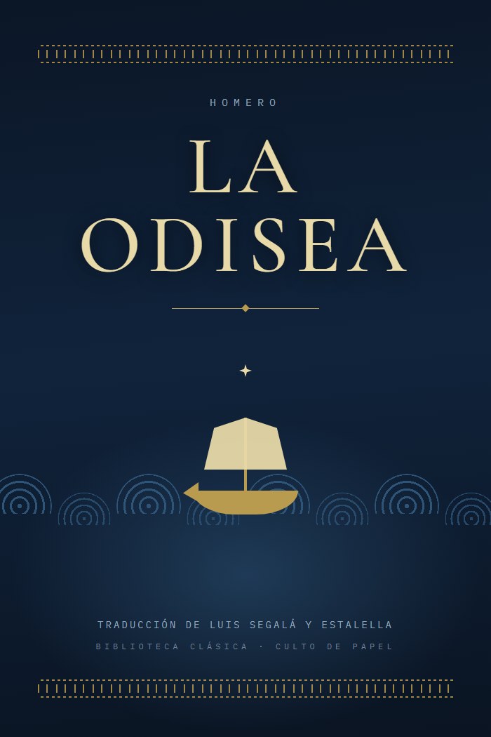 Portada de La Odisea