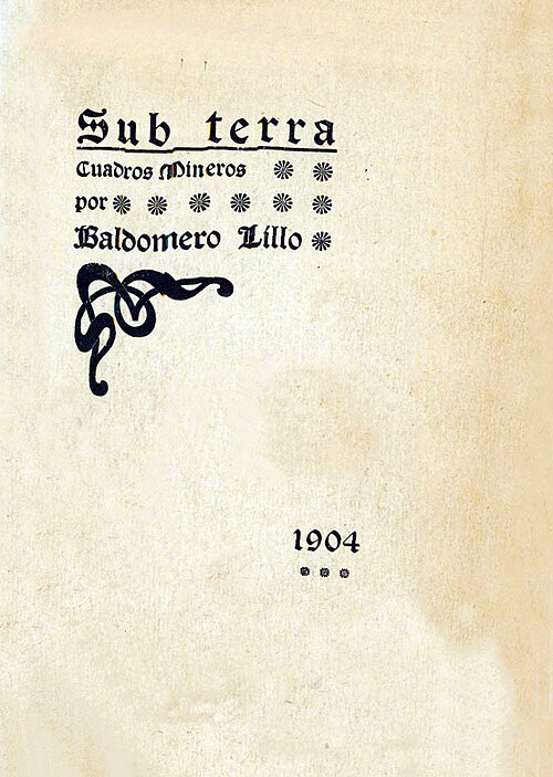 Portada de Sub terra